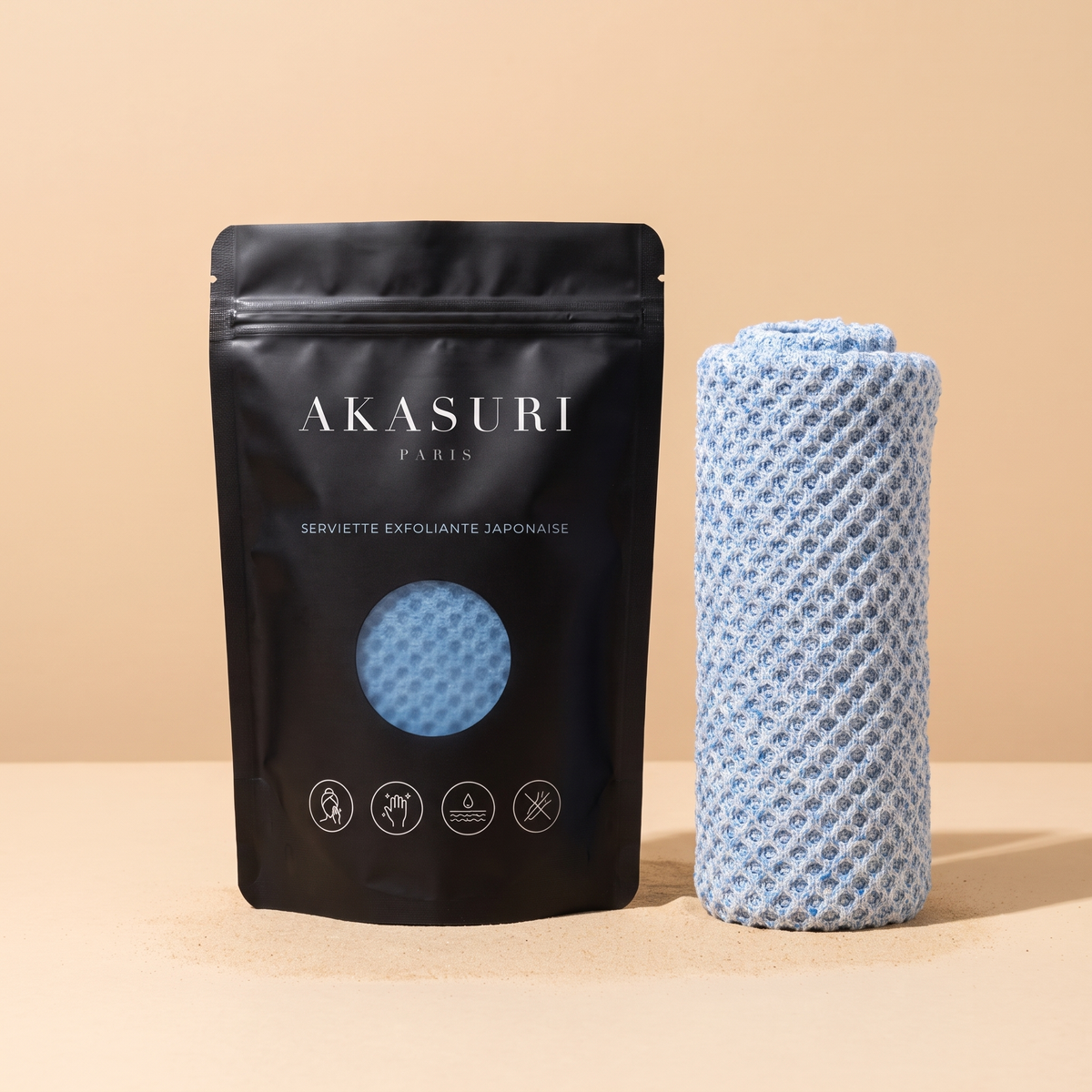 Akasuri - Serviette Exfoliante Japonaise